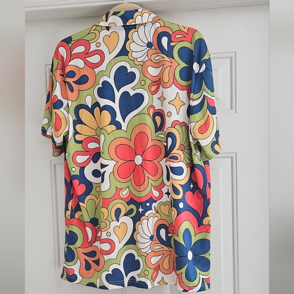 Men's 70s Golf Shirt - Picture 3 of 4